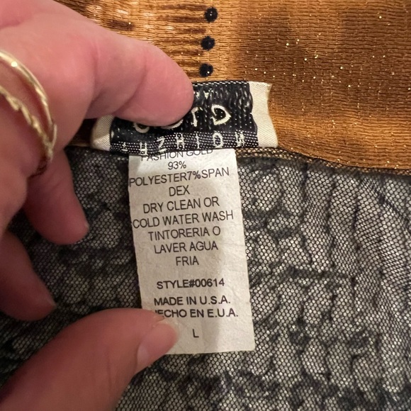 Fashion Gold see through Sheer Mesh 90’s 2000’s Y2K Vintage Long Sleeve Kimono - Picture 8 of 10